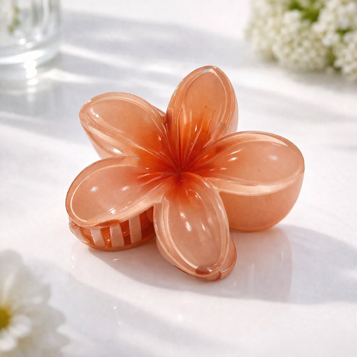 Pinces à Cheveux Fleur Bohème