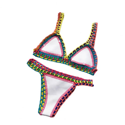 Bikini KAÏSIA NAÏRA – Maillot de bain crochet femme, vue ensemble